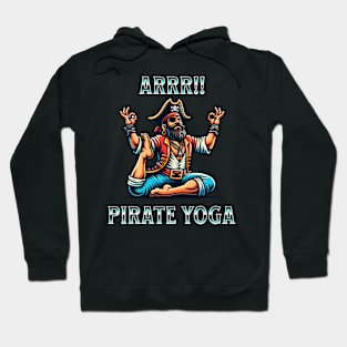 Funny Yoga Funny Pirate Hoodie